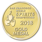 San Francisco World Spirits Competition - Gold - 2018