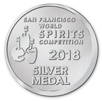 San Francisco World Spirits Competition - Silver - 2018