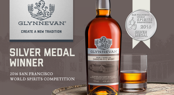 GLYNNEVAN Rye Whisky Wins Silver Medal at San Francisco World Spirits Competition